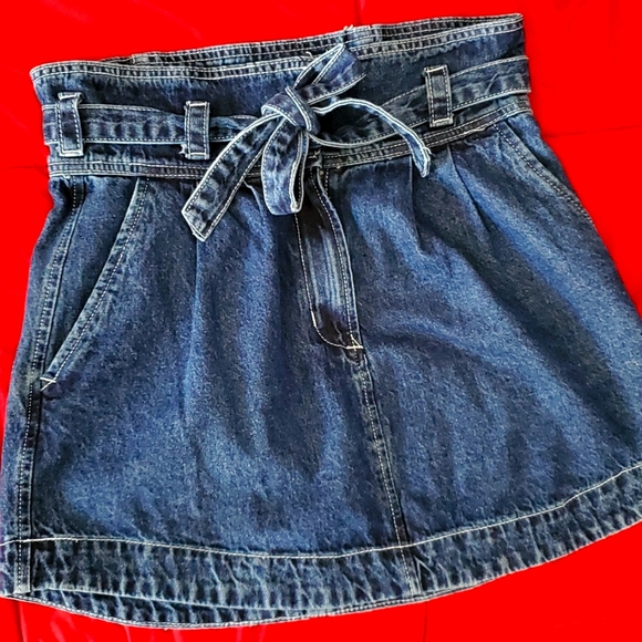 Denim skirt,size m